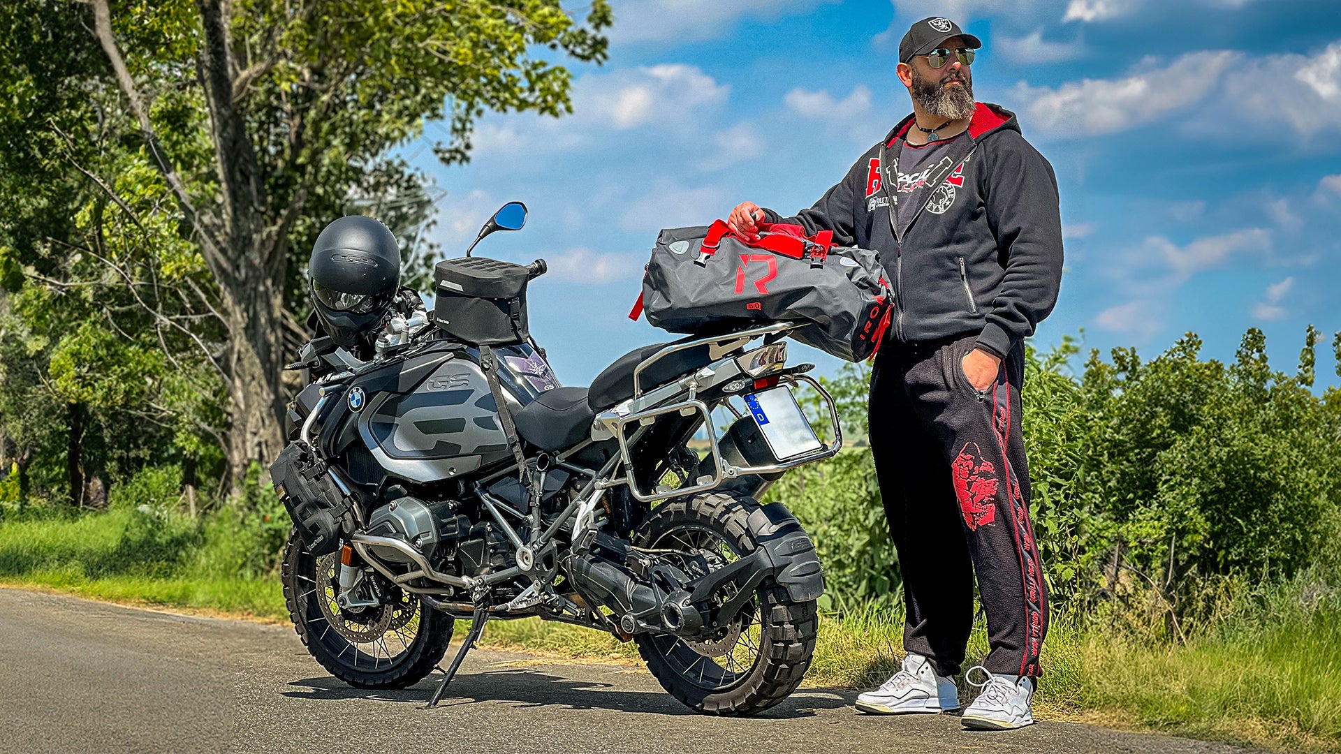 motorcycle waterproof tail bag 