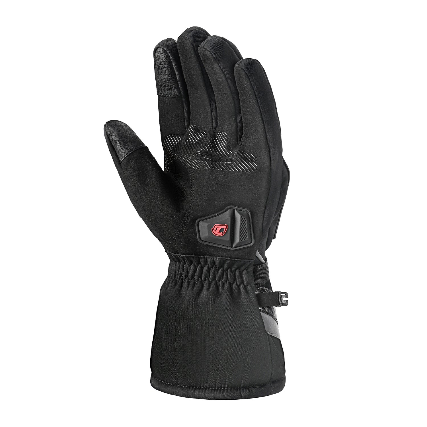 IRON JIA'S Heated Motorcycle Gloves, 7.4V Rechargeable Battery Electric  Heated Gloves, Waterproof Touchscreen Winter Cold Weather Glove with