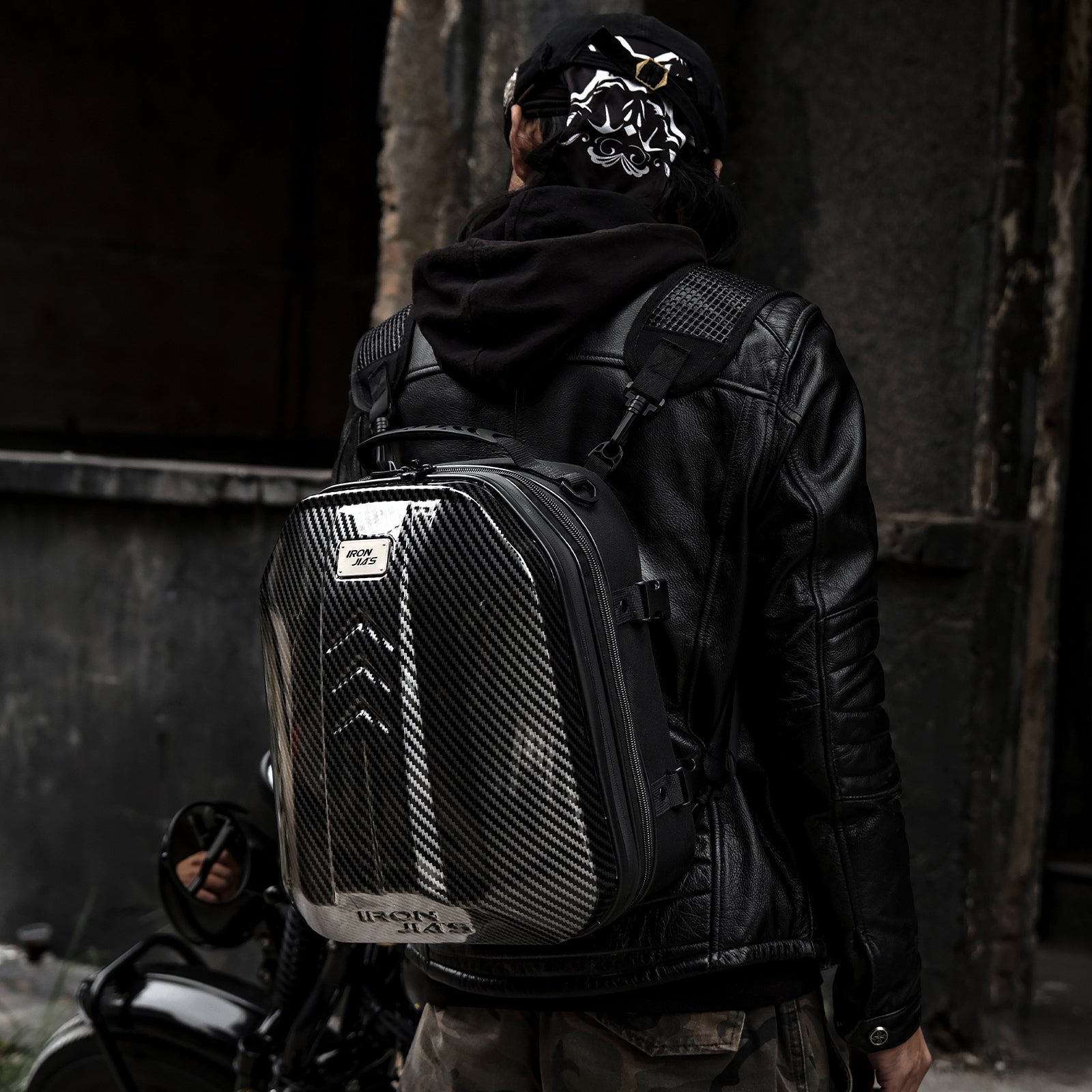 35L Waterproof Hard Motorcycle Helmet Bag | BAG005