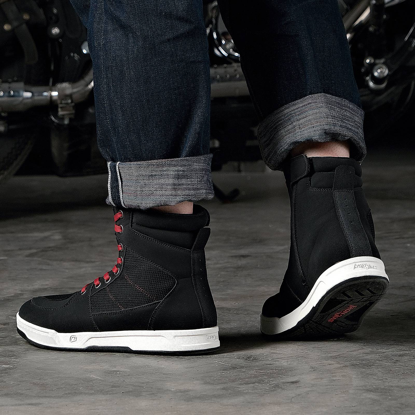 Mens motorcycle sneakers online