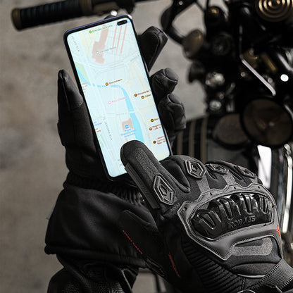 Comfortable Waterproof Heated Motorcycle Gloves