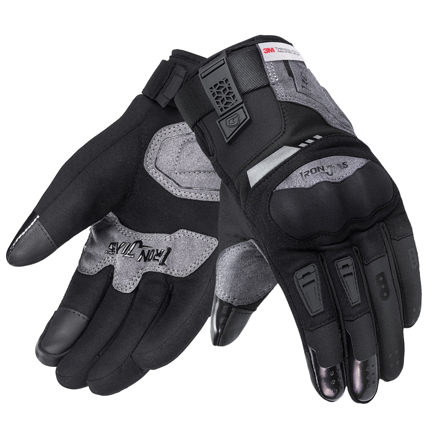 Comfortable Winter Short Warm Waterproof Motorcycle Gloves