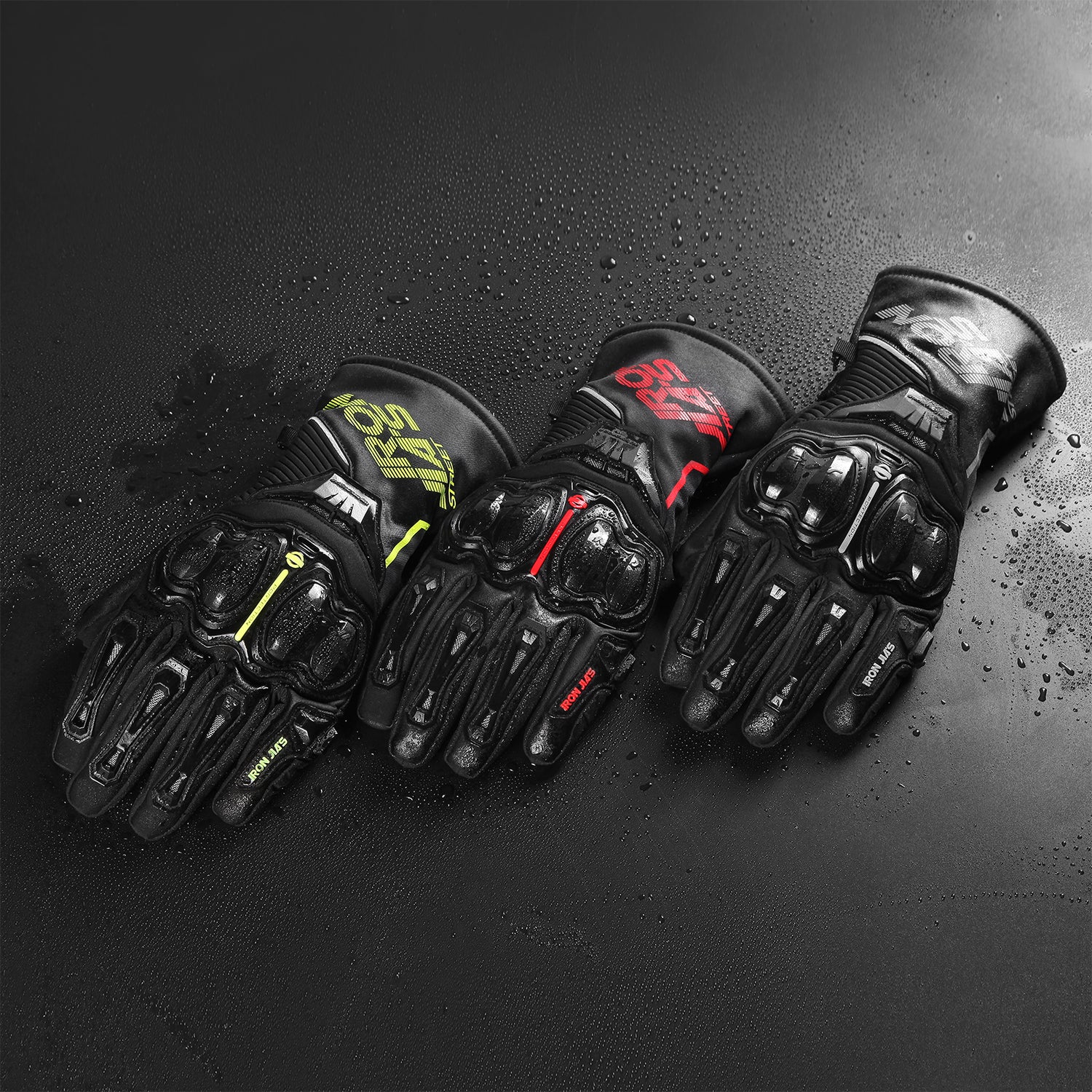 Iron Jia’s Record Breakers Water-Proof Motorsports & Motorcycle Gloves Size  XXL
