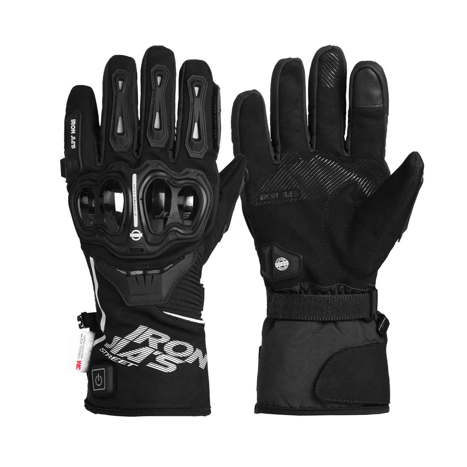 91053 Black Autumn-XXL -CoolChange gants de cyclisme pour hommes et  femmes,étanche,résistant à la chaleur,Long doigt,écran tacti