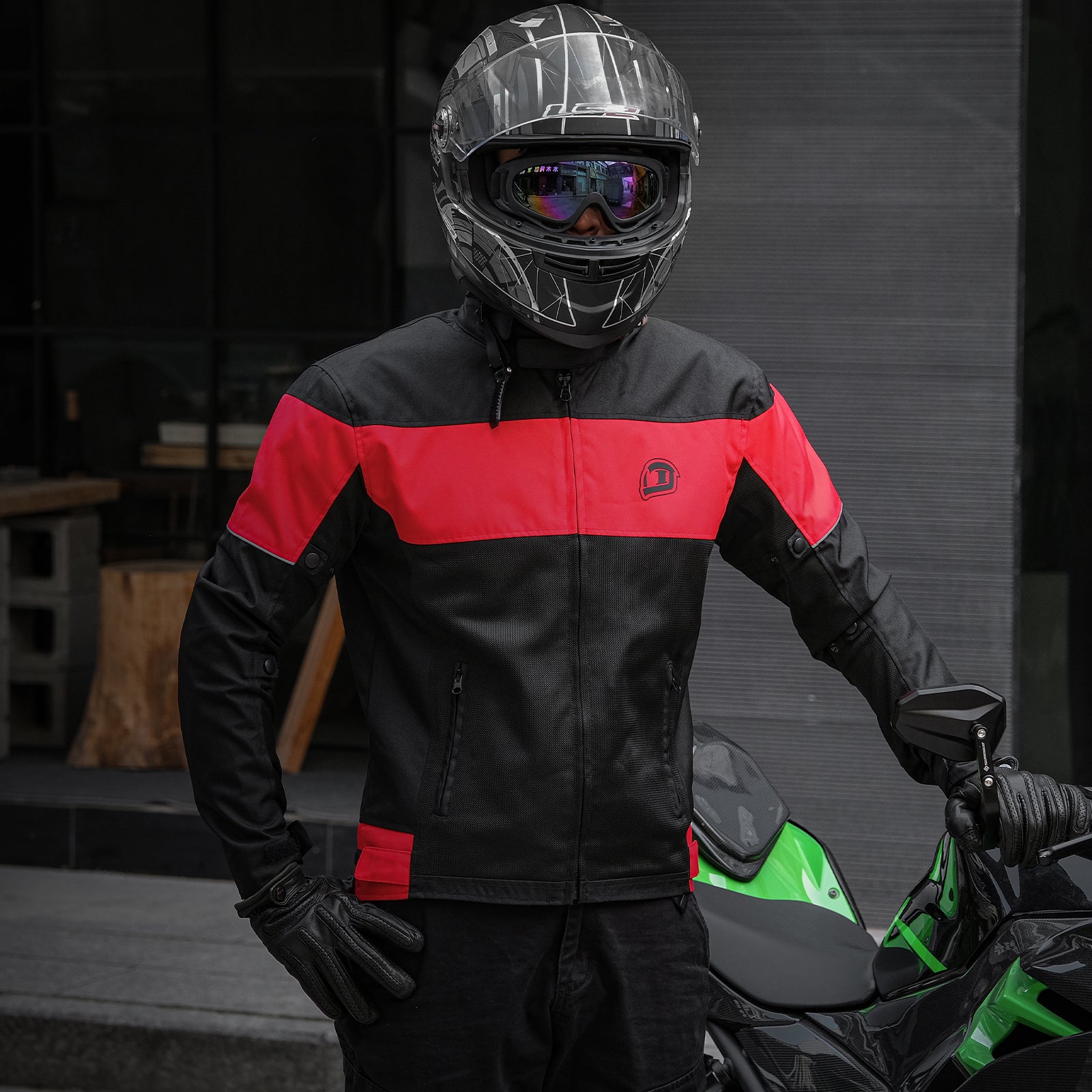 Riding Jacket For Men Blade Kawasaki Green BLA G L2 in Bangalore at best  price by Moto Torque India - Justdial