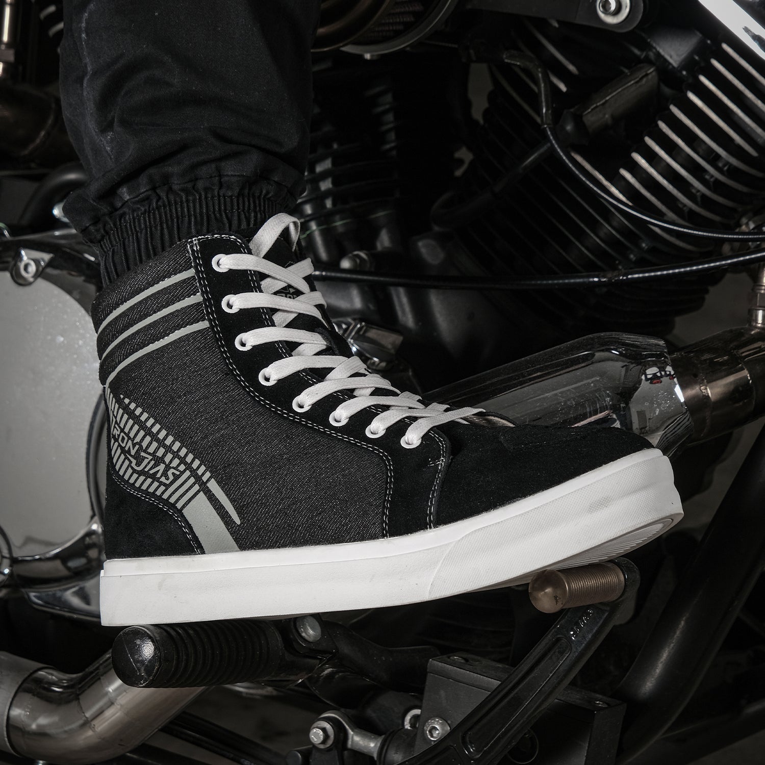 Urban Anti-Slip Motorcycle Riding Shoes For Men