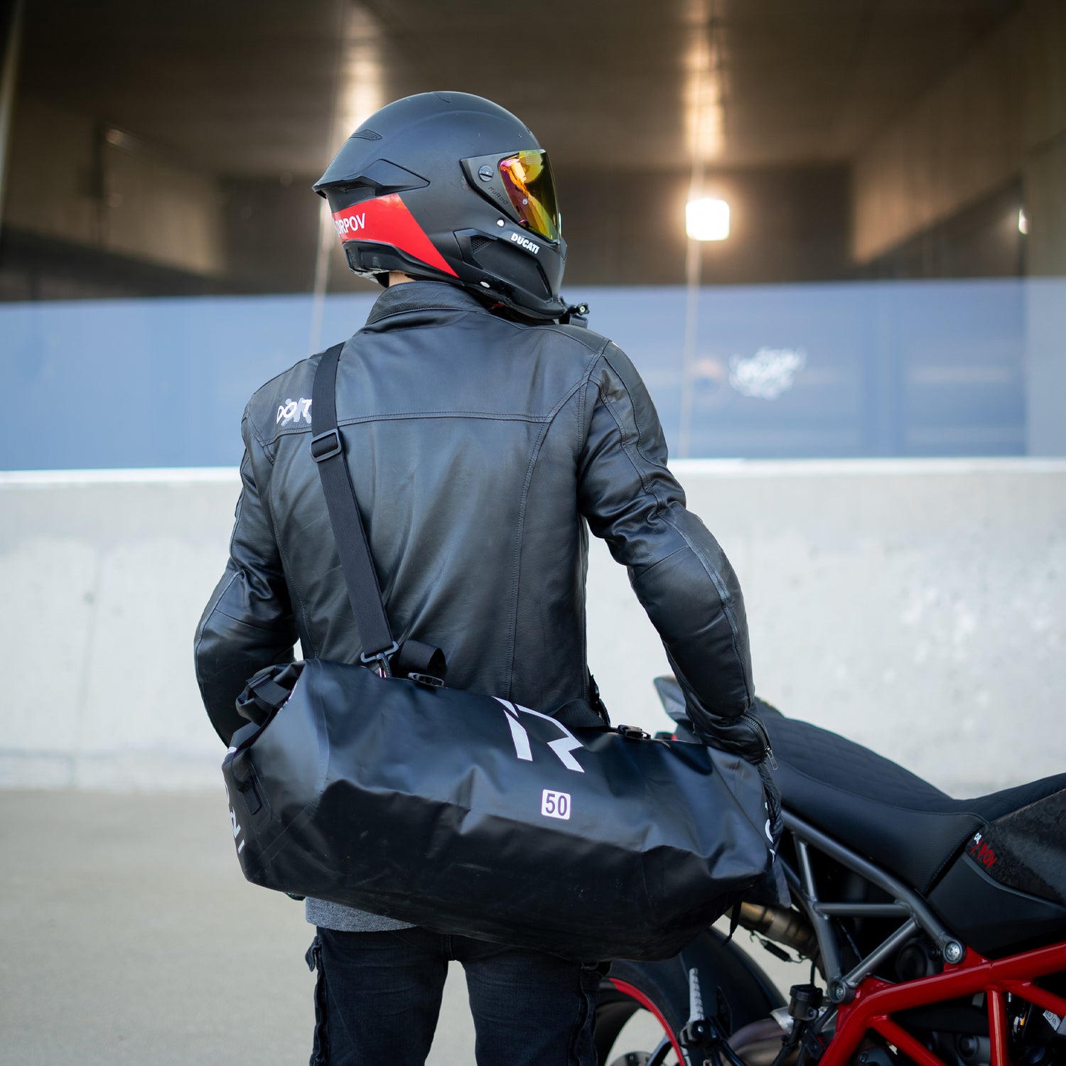 motorcycle urban riding bag