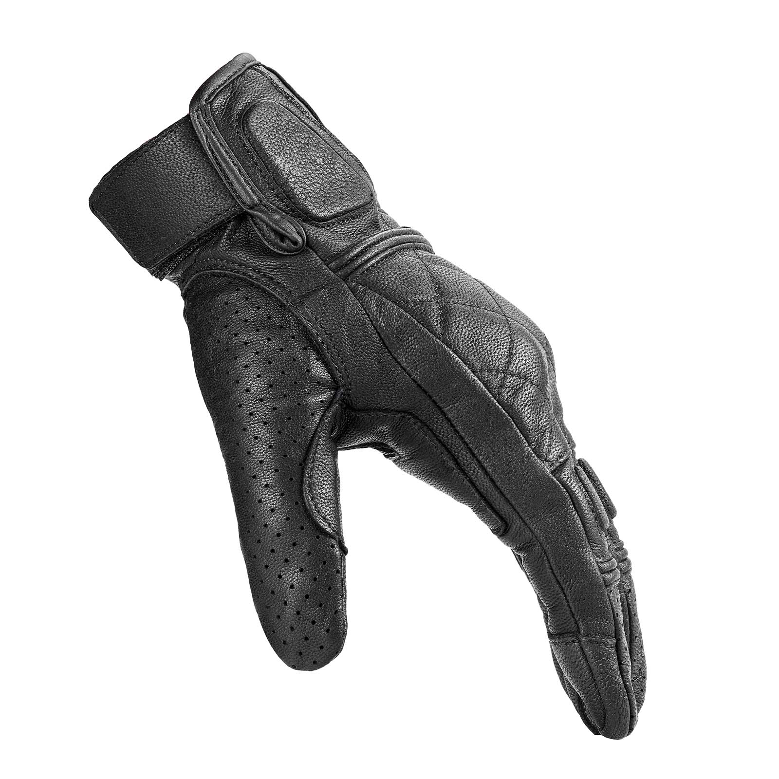 Leather Motorcycle Gloves | JIA15