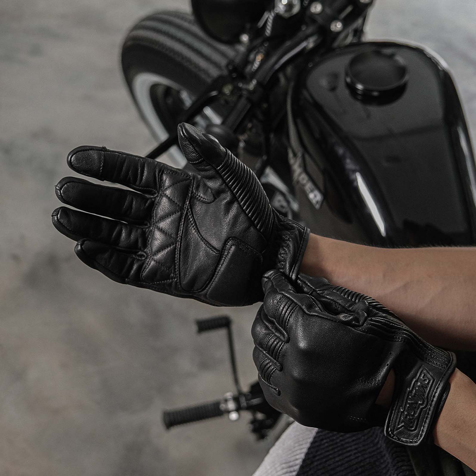 Vintage motorcycle gloves hot sale for sale